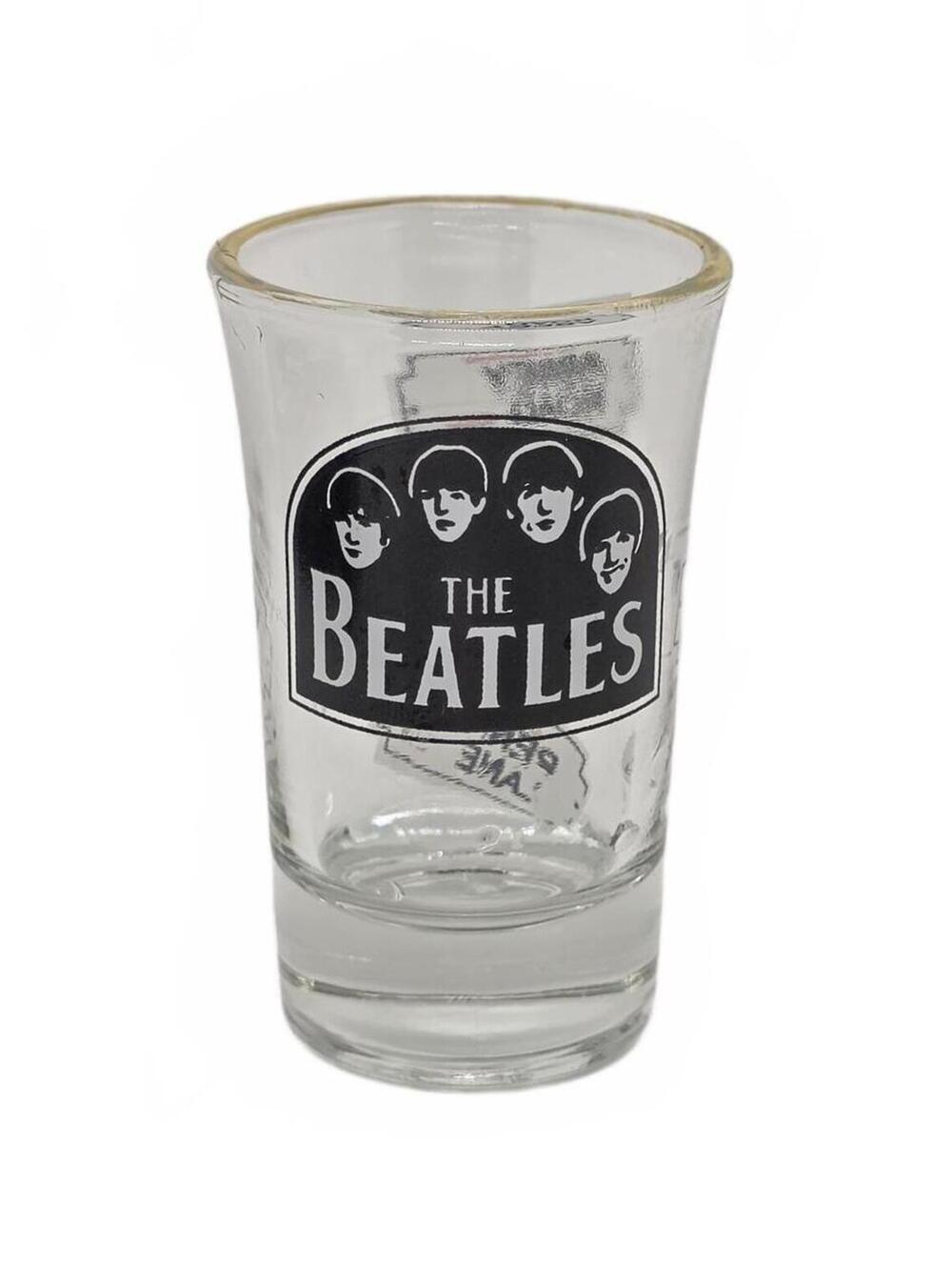 The Beatles Abbey Road Shot Glass with Iconic Street Signs